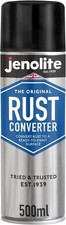 JENOLITE Rust Converter Spray | 500Ml | Fast-Acting Epoxy Based Rust Treatment &