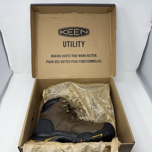 Herren Keen Utility Mount Vernon 6 in Stahlkappe Wasserdicht Arbeitsstiefel Größe 10.5D - Bild 14 von 14