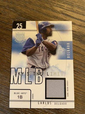 2004 SkyBox LE #SL-CD Carlos Delgado Sky's the Limit Jersey #/99