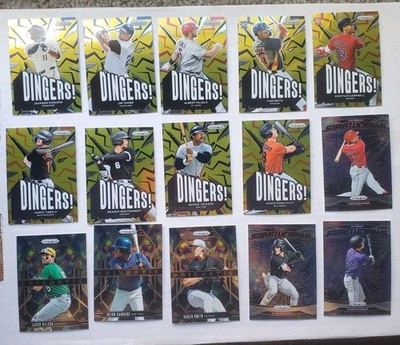 2025 Panini Prizm Baseball Insert Card Lot DINGERS Fireworks Prizmatic Rookies 