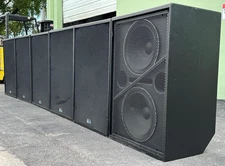 Meyer Sound 650-P Dual 18" Powered Subwoofer W/Cover #6963/69 (Pair)THS