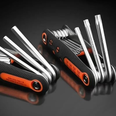 Klapp-Inbus Schlüssel Set Universalutz Werkzeug Chrom-vanadium robust