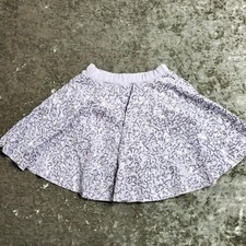 Balera Sequin Silver Girl's Skirt Size: 7/8