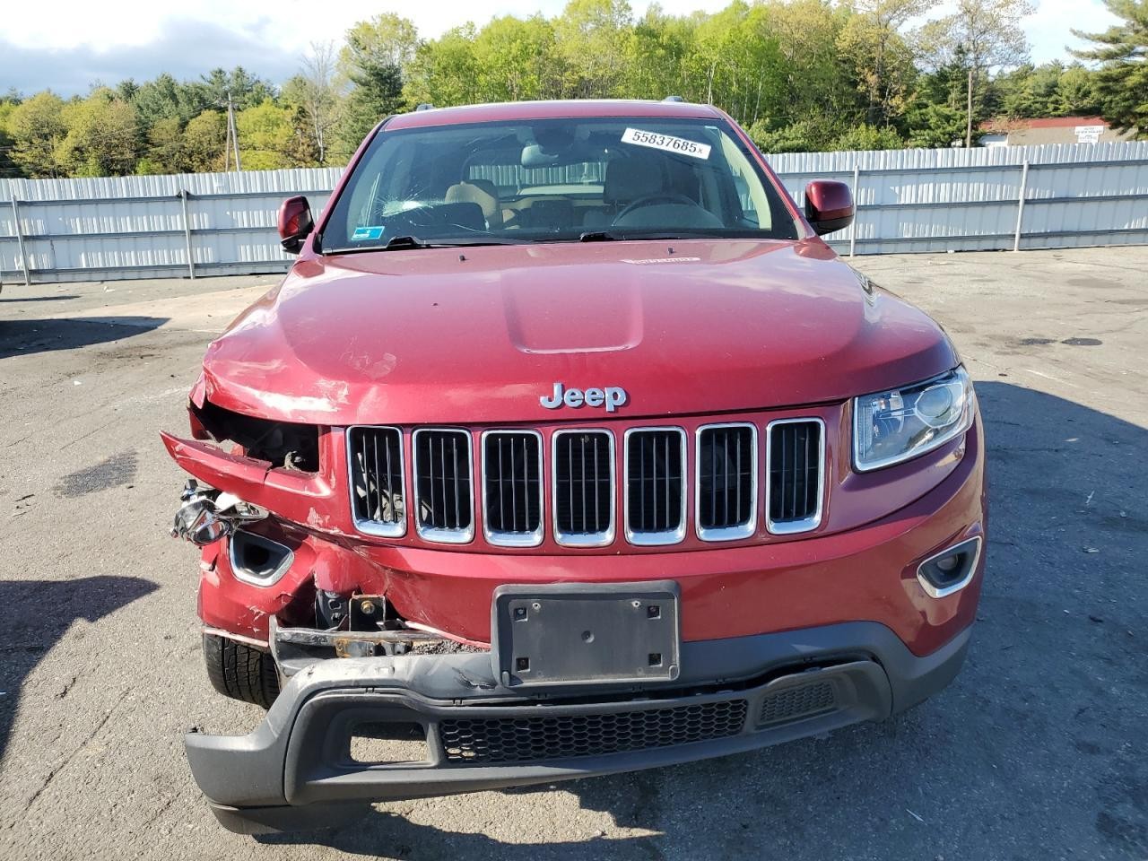 Used Deck Lid fits: 2014 Jeep Grand cherokee privacy tint glass w/rear view came
