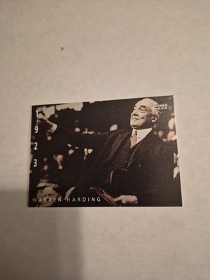 WARREN G. HARDING 1994 UPPER DECK KEN BURNS THE AMERICAN  EPIC #36