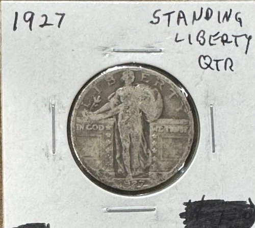 1927 Standing Liberty Silver Quarter