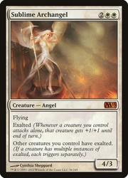 Sublime Archangel - Magic 2013 (M13) #36/249 Mythic Rare