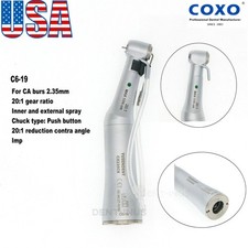 US COXO Dental 20:1 Surgery Implant Low Speed Handpiece Contra Angle CX235 C6-19