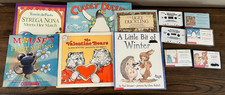 Lot Of 6 Scholastic Paperback Books With Read Along Cassette Tapes Home School