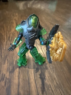 Superman Animated Series Lex Luther Figure Kryptonite Armor 5in Kenner 1996 VTG