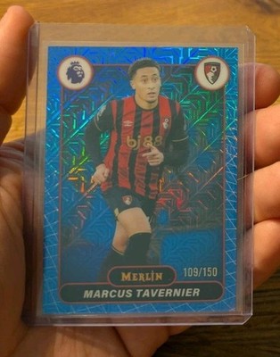 Marcus Tavernier /150 Blue Mojo Refractor Topps Merlin EPL 2026 Bournemouth
