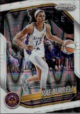 2025 Panini Prizm WNBA - Rae Burrell - #25 White Seismic Prizms Sparks