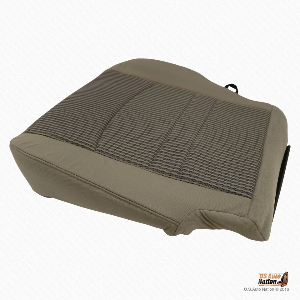 11 2012 para Dodge Ram 2500 SLT parte inferior del conductor cubierta de tela luz guijarro beige Foto 3 de 4