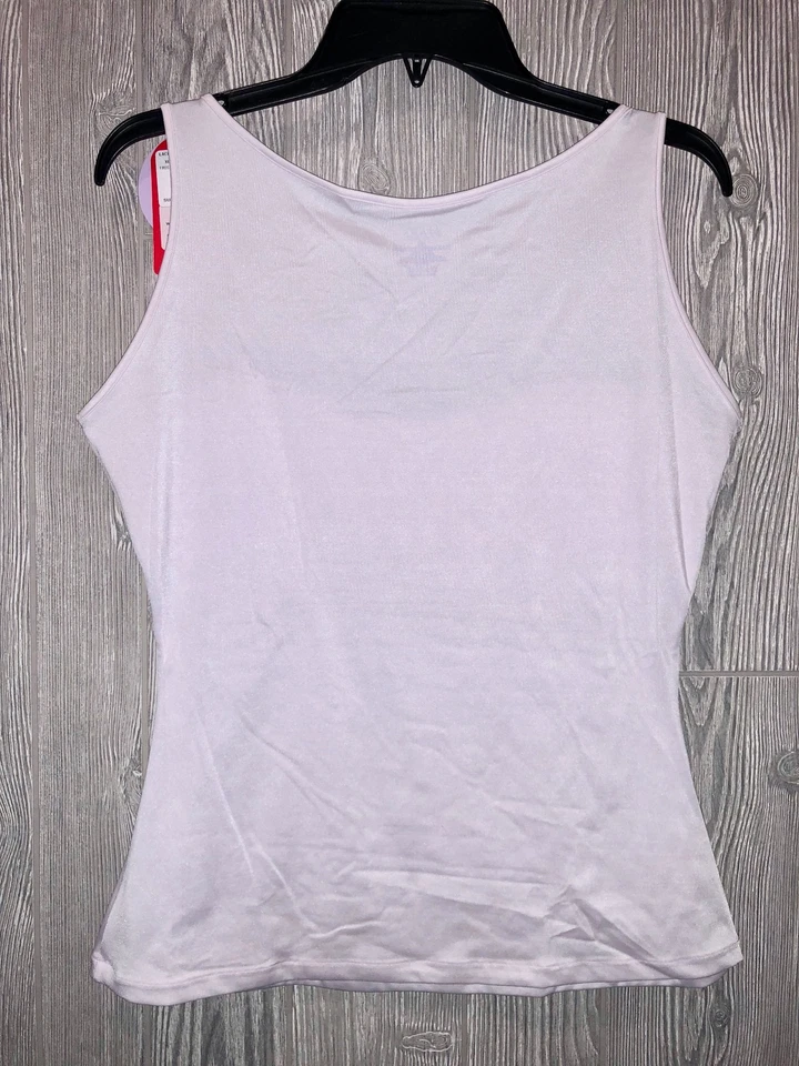 SPANX скрыть гладкий кружева Bateau шеи Cami сиреневый управления Cami Топ женщин M L XL 1 X 3 X - Изображение 2 из 4