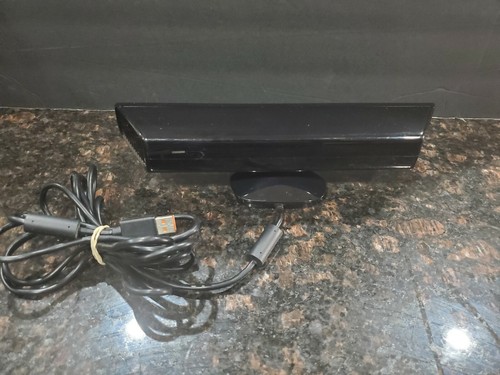 Microsoft Xbox 360 Kinect Sensor Bar Black Tested Works - Picture 2 of 2
