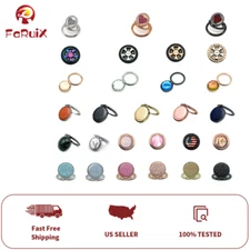 2P Multipurpose Mobile Phone Holder Car Metal Bracket Magnetic Finger Ring Stand