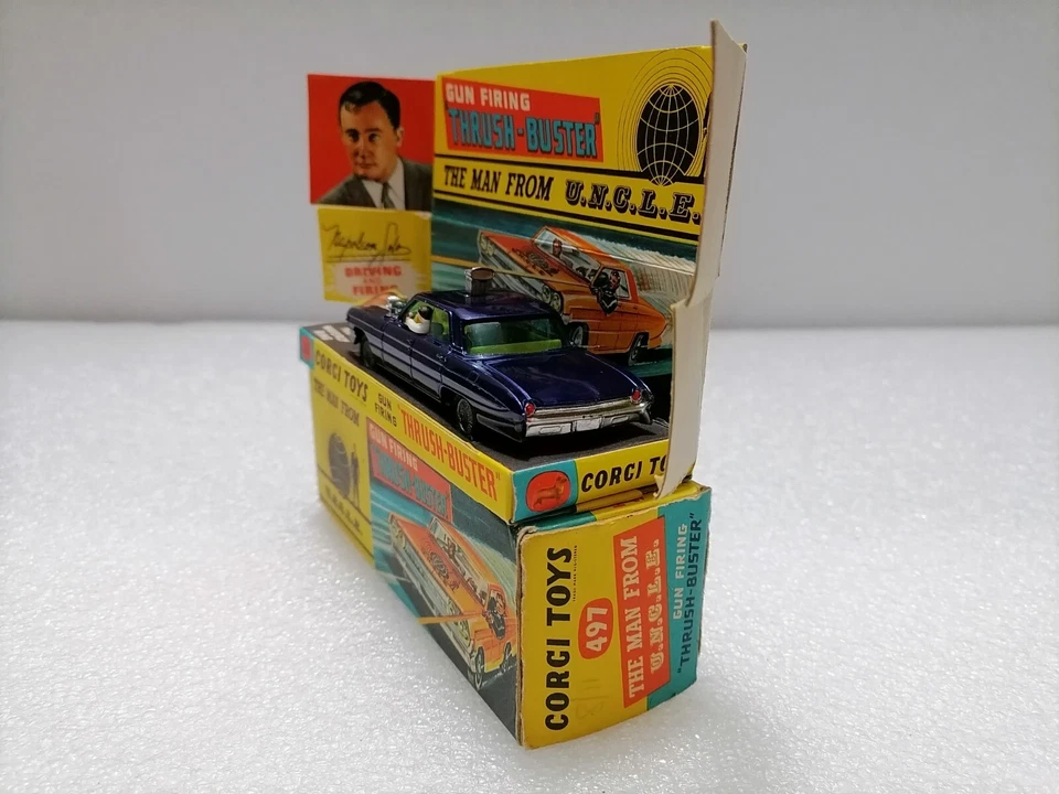 THE MAN FROM U.N.C.L.E. - Vintage Corgi toys 497 , Made in Gt. Britain 1966 - Image 3 of 4
