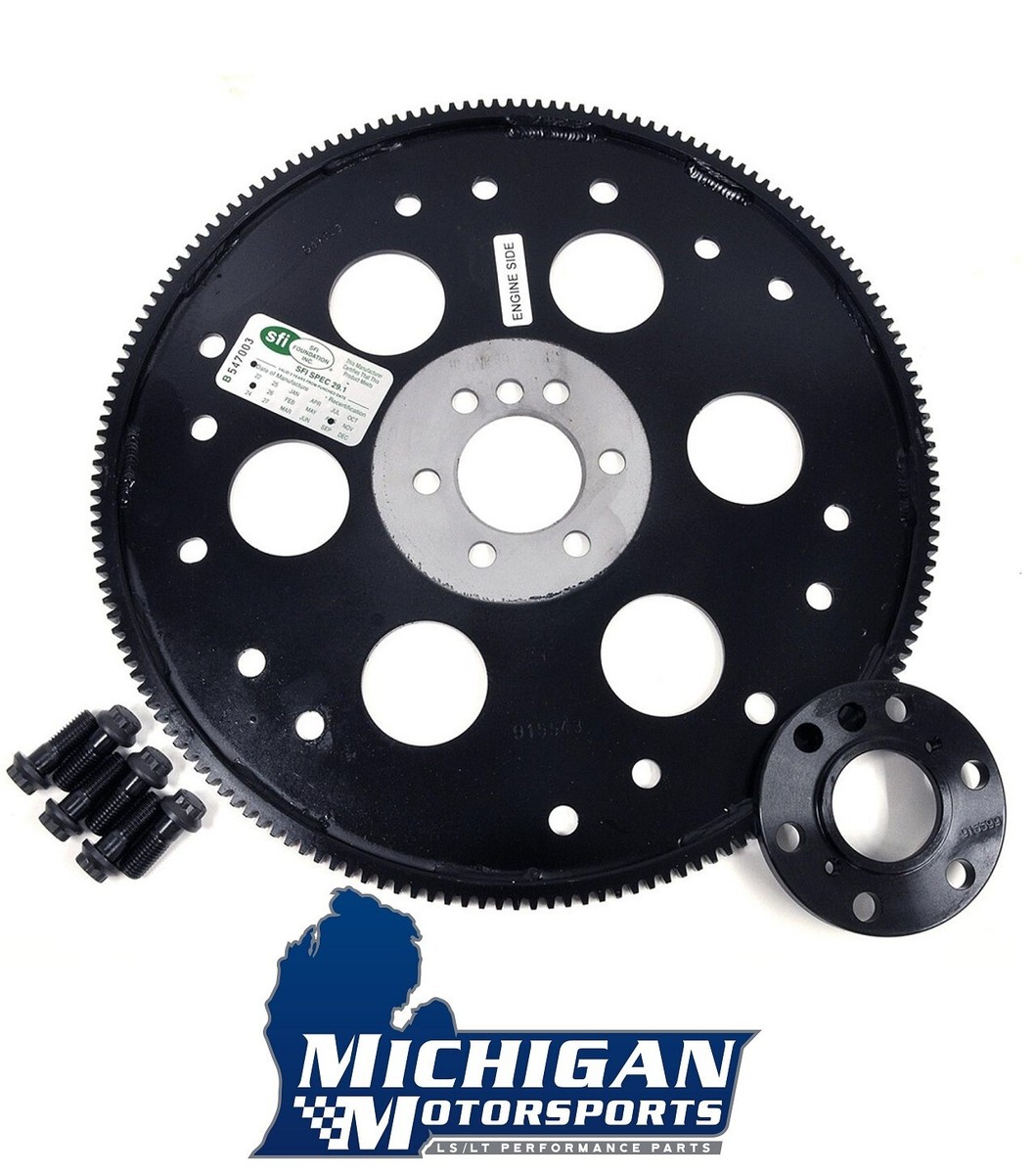 ATI 915733 SFI Flexplate LS Engines 6-Bolt 168 tooth LS1 LS3 4.8L ATI 915733 SFI Flexplate LS Engines 6-Bolt 168 tooth LS1 LS3 4.8L