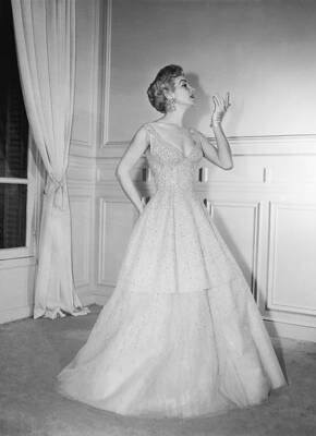 Quelle Neckline Paris France Whatever else may be said Paris - 1955 Old Photo