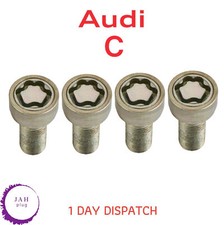 4X Rad Diebstahlschutz Schraube Radmutter Verriegelung Bolzen Code C Audi,VW,