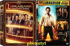 The Librarians Complete Series Librarian TV Movie Trilogy 2 DVD Sets Ultimate