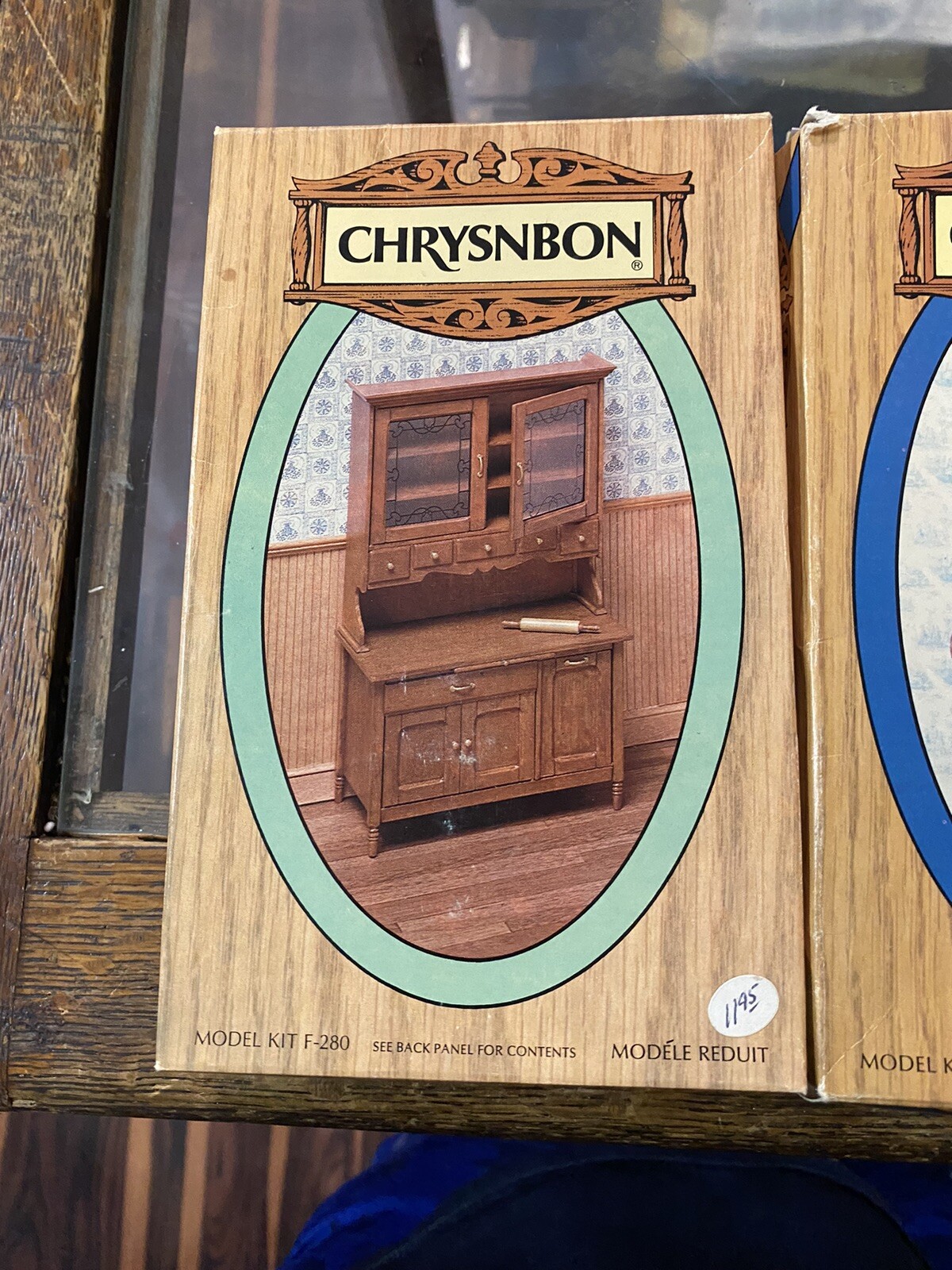 Vintage CHRYSNBON 112 Heritage in Miniatures Dollhouse Furniture Kits