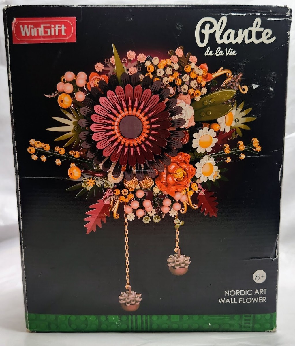 WinGift Nordic Art Wall Flower Jaki Building Kit JK2510 Hanging