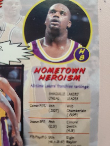 STADIUM CLUB SHAQUILLE O NEAL HARDCOURT HEROES - Picture 5 of 5