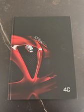 Libro Depliant brochure Alfa Romeo 4C