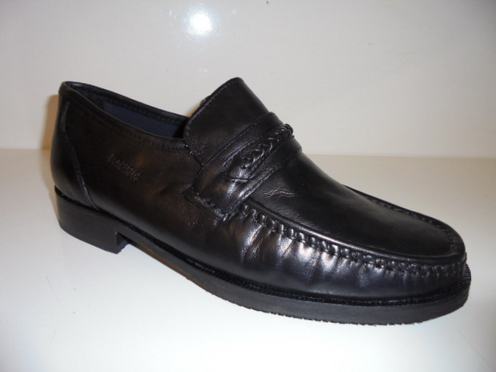 1634803 Don CARLOS Herrenschuhe Slipper Mokassin Echtleder schwarz Gr. 44 1634803 Don CARLOS Herrenschuhe Slipper Mokassin Echtleder schwarz Gr. 44