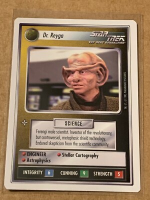  Star Trek CCG Beta WB 1995 Dr. Reyga