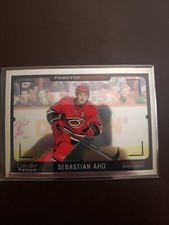 2021-22 Sebastian Aho Photo Driven O-Pee-Chee Platinum Hockey Upper Deck...