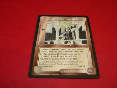 Middle Earth: The Wizards ブースター　シュリンク付 Middle Earth the Wizards: Limited Edition: Return of the King | eBay