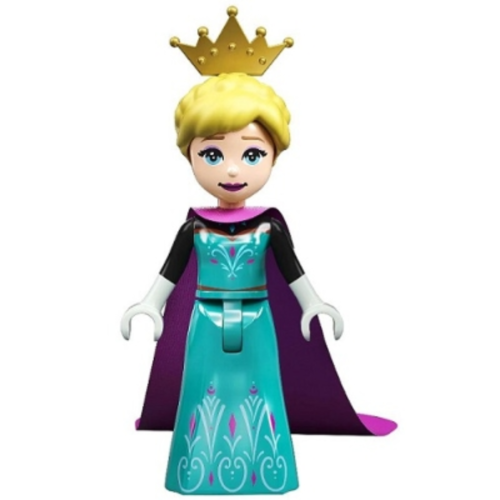 Lego Minifigure Elsa Coronation Disney Princess Frozen (dp134)