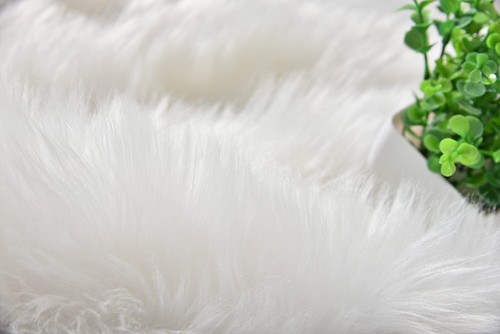Latepis Faux Fur Sheepskin Area Rugs Soft Shaggy Carpet for Living Room Bedroom - Picture 155 of 219