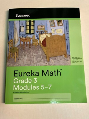 EUREKA MATH Grade 3 Succeed MODULES 5-7 Workbook Homeschool | eBay