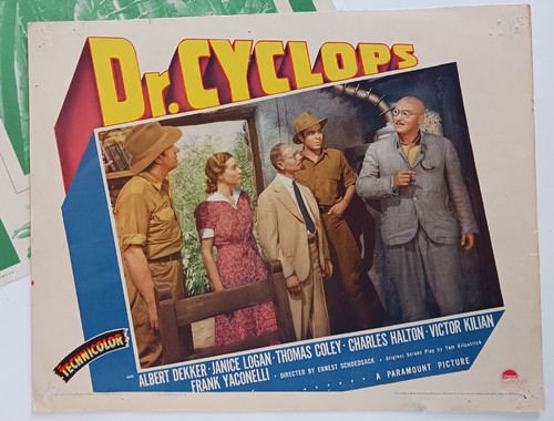 Dr. Cyclops 1940 Original Film Lobby Karten SEHR SELTEN Früh-Sci-Fi-Horror - Bild 2 von 5