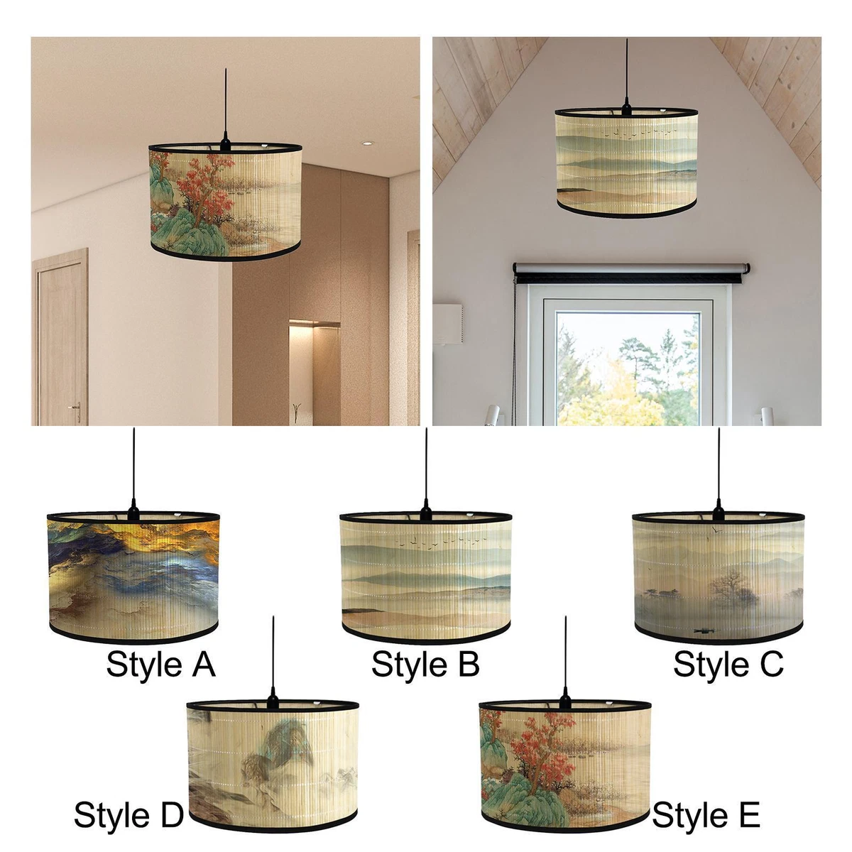 Lamp shades cheap drum shape