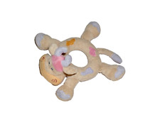 Nattou Kuh rosa blau beige Greifling Stofftier Kuscheltier Pl&uuml;schtier