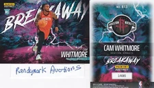 Cam Whitmore HOUSTON ROCKETS 2023-24 PANINI INSTANT BREAKAWAY B13 x/4085 RC