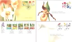 4 Beautiful Canadian Flower & Garden related First Day Covers