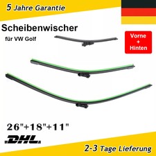 Scheibenwischer Vorne + Hinten für VW GOLF 7 VII|LIMO + VARIANT|ab 2012