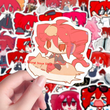 50PCS Kasane Teto Anime Stickers Computer Backpack Cabinet Self-Adhesive Sticker