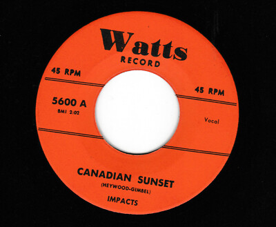 Doo Wop - THE IMPACTS - Canadian Sunset