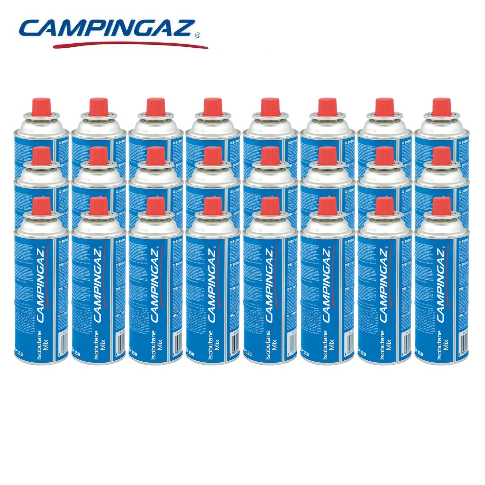 Campingaz CP250 x 24 Bistro Push-In Resealable Gas Cartridges 250g Camping Stove