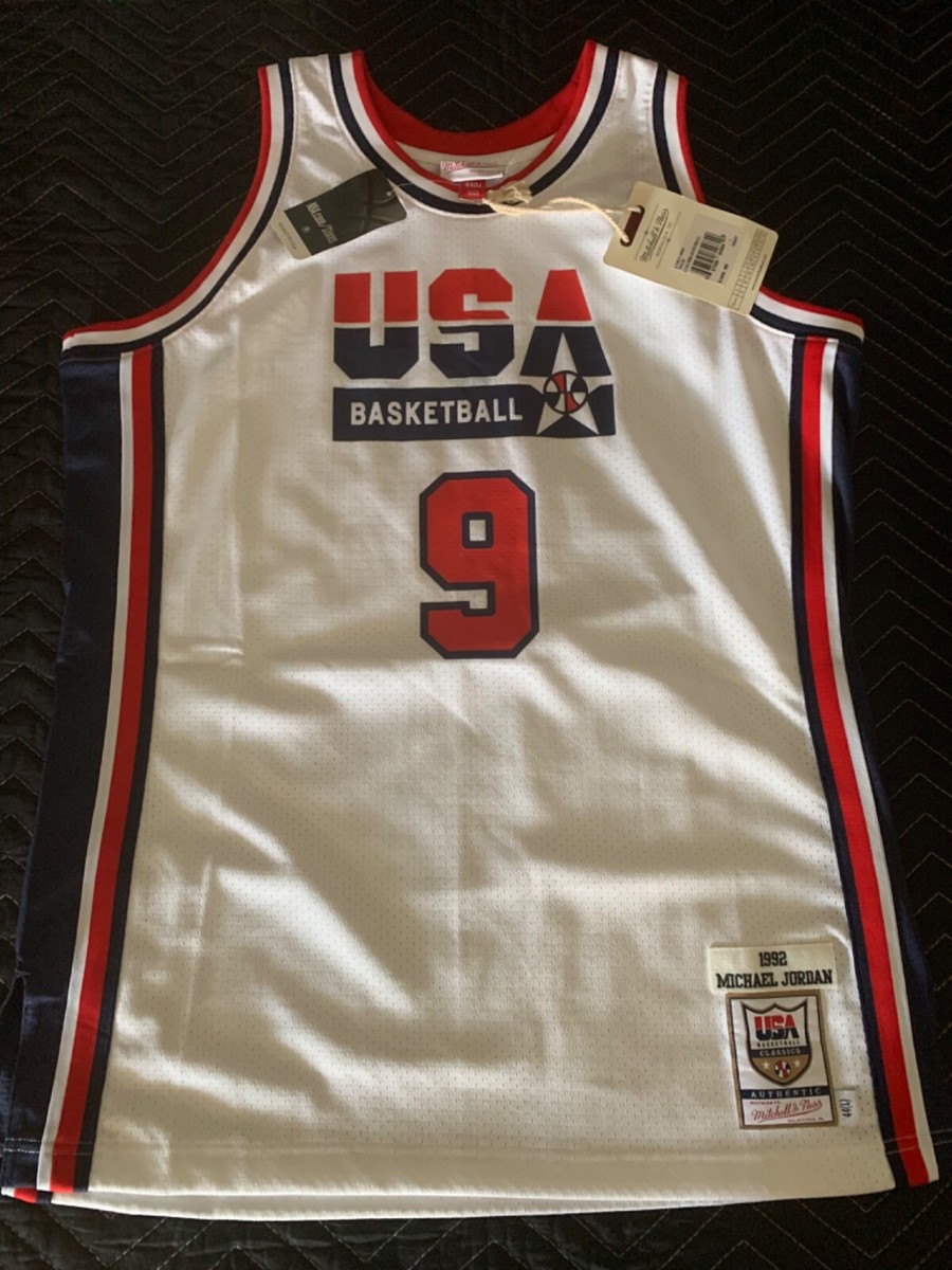 mitchell & ness authentic jersey Team USA 1992 Michael Jordan 9