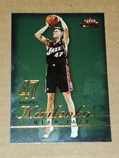 2003-04 Fleer Mystique Gold #12 Andrei Kirilenko Jazz /150 Utah Jazz Russia 