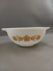 Vintage Pyrex #443 Butterfly Gold White Cinderella 2 1/2 Qt. Mixing Bowl