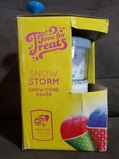 Vintage Snow Storm Hand Crank Snow Cone Machine VKP1099 –  (New In Box)