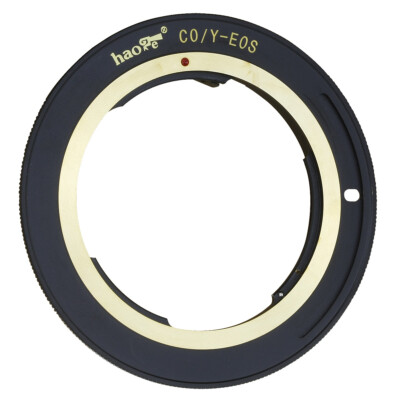 Adapter fr Contax Yashica CY C/Y Lens to Canon EOS EF 60D 600D 550D 500D T4i T3i